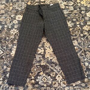 Banana Republic Sloan Black and Gray Patterned dress Pants